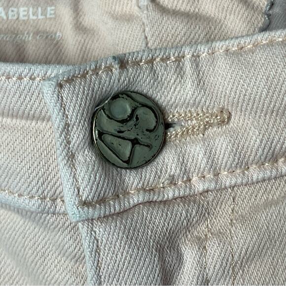 AG The Isabelle High-Rise Straight Crop Jeans, Blush, Casual, Weekend, 32 - Picture 16 of 16